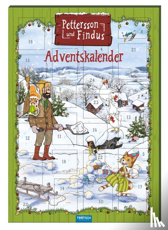  - Magnet-Adventskalender "Pettersson & Findus"