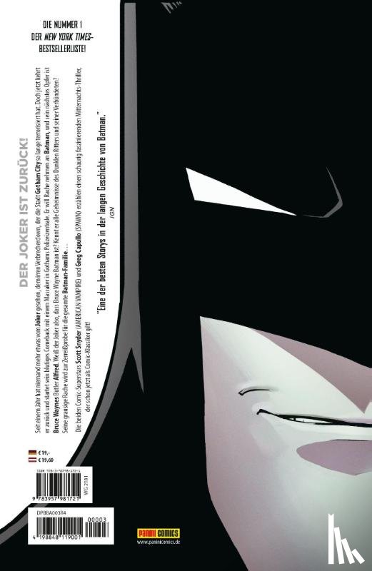 Snyder, Scott, Tynion, James - Batman 03: Der Tod der Familie