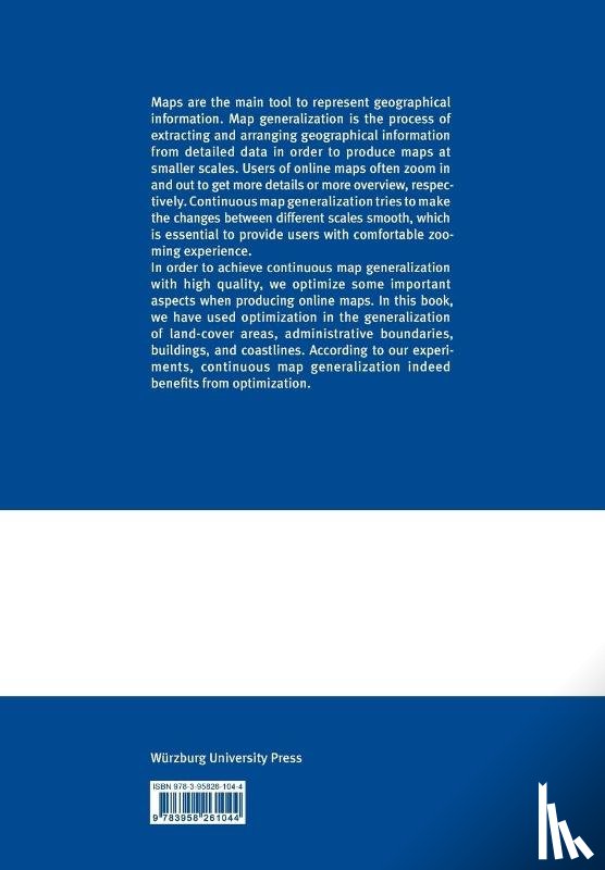 Peng, Dongliang - An Optimization-Based Approach for Continuous Map Generalization