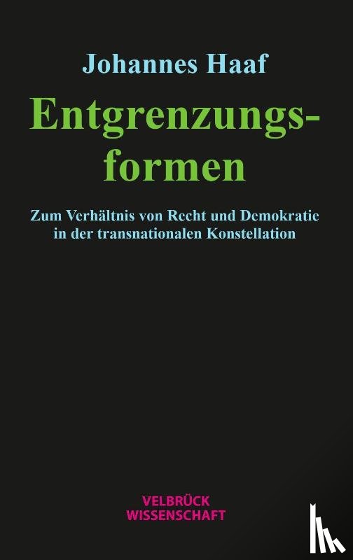 Haaf, Johannes - Entgrenzungsformen