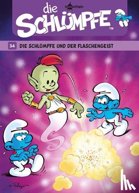 Peyo, Culliford, Thierry - Die Schlümpfe 34. Die Schlümpfe und der Flaschengeist