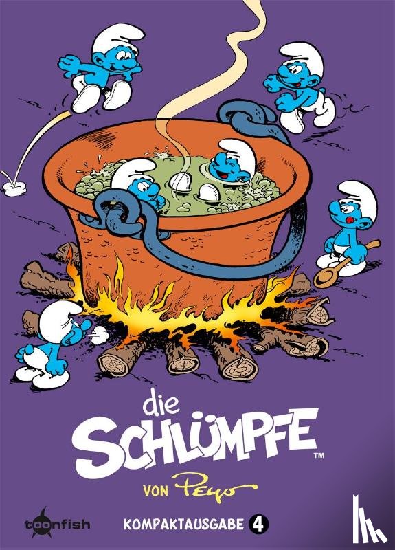 Peyo - Die Schlümpfe Kompaktausgabe. Band 4