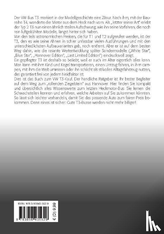 Zoporowski, Tobias - Praxisratgeber Klassikerkauf VW Bus T3