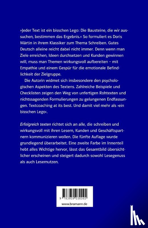 Märtin, Doris - Erfolgreich texten