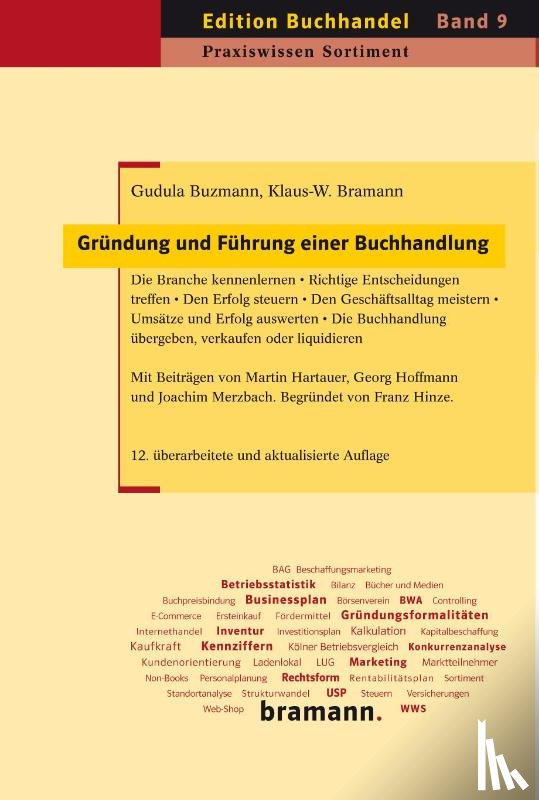 Buzmann, Gudula, Bramann, Klaus-W. - Gründung und Führung einer Buchhandlung