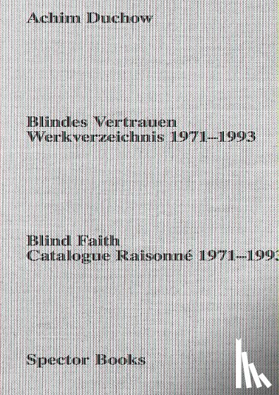  - Achim Duchow: Blindes Vertrauen