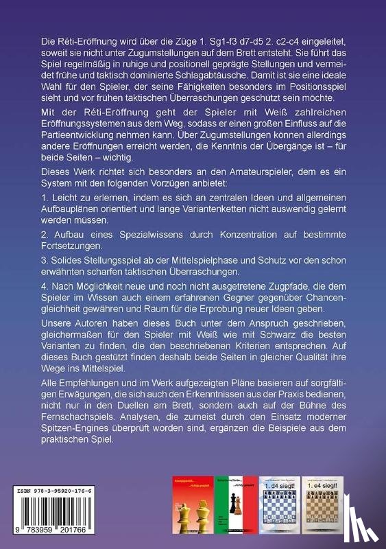 Bekemann, Uwe, Konikowski, Jerzy - Reti-Eröffnung - richtig gespielt