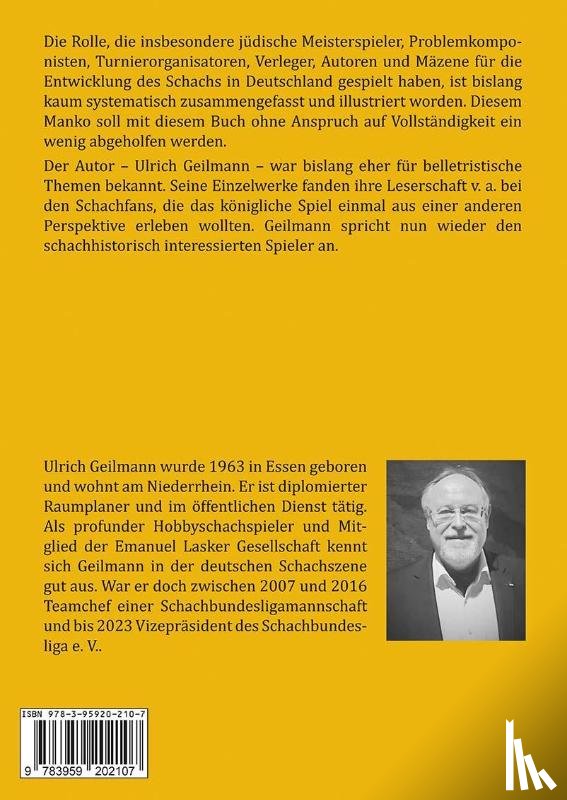 Geilmann, Ulrich - Jüdische Schachmeister aus Deutschland