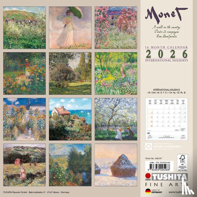  - Claude Monet - A Walk in the Country 2026