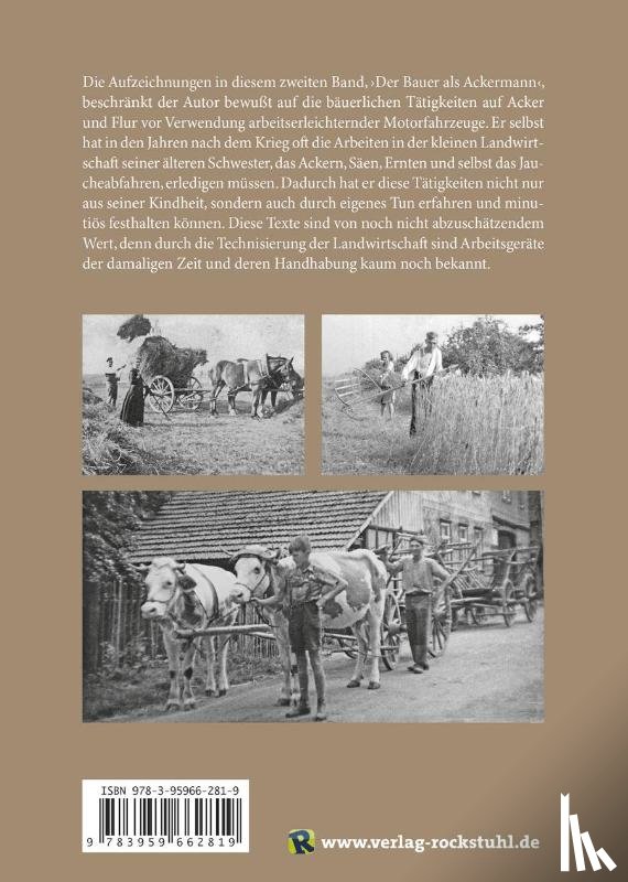 Röth, Erich - Bäuerliches Leben um 1900
