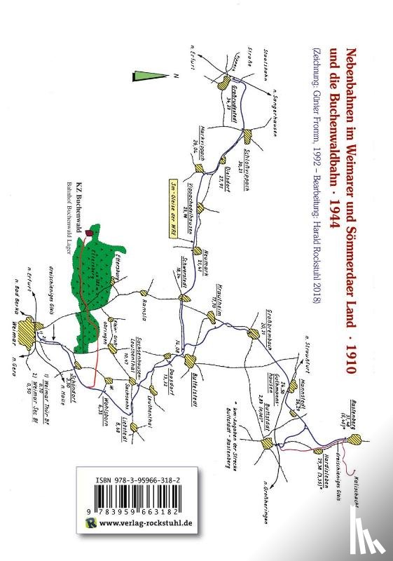 Fromm, Günter, Rockstuhl, Harald, Rau, Uwe - Nebenbahnen im Weimarer und Sömmerdaer Land
