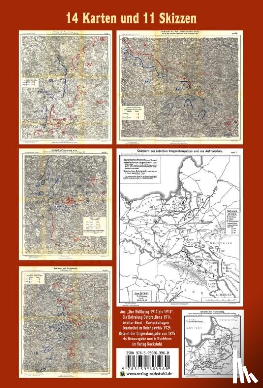  - SCHLACHTEN-ATLAS - Schlachten um Ostpreußen 1914