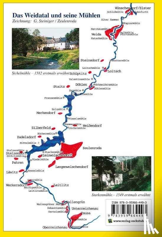 Steiniger, Günter - Mühlen im Weidatal
