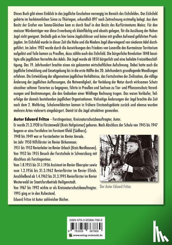 Fritze, Eduard - Jagd im Obereichsfeld