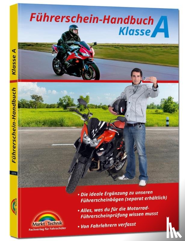  - Führerschein Handbuch Klasse A, A1, A2 - Motorrad - top aktuell