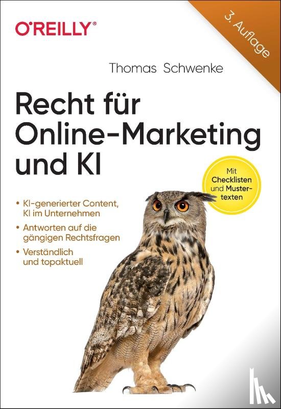 Schwenke, Thomas - Recht für Online-Marketing und KI