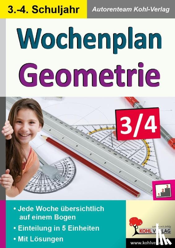  - Wochenplan Geometrie / Klasse 3-4