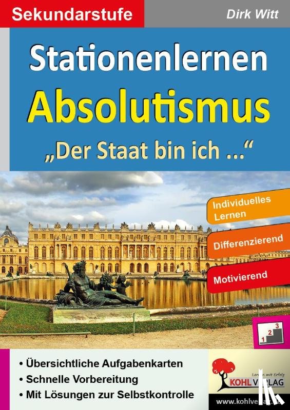  - Stationenlernen Absolutismus