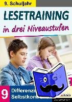 Tille-Koch, Jürgen - Lesetraining in drei Niveaustufen / Klasse 9