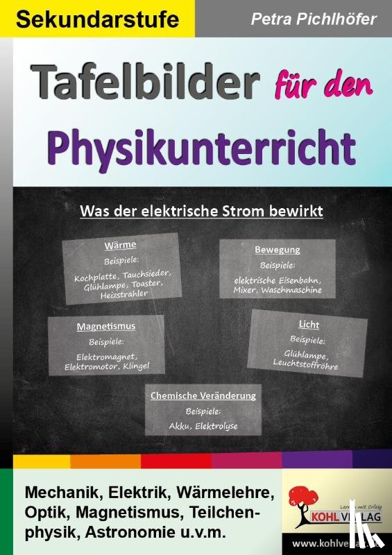 Pichlhöfer, Petra - Tafelbilder für den Physikunterricht