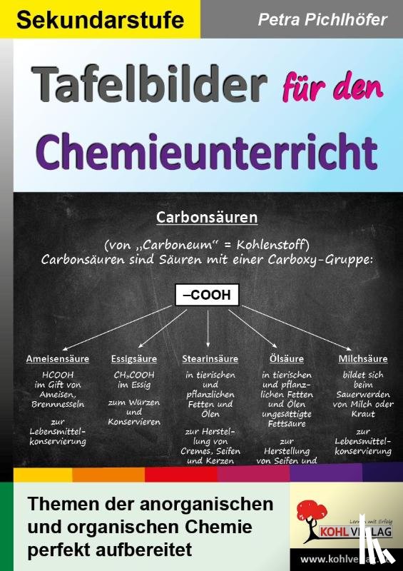 Pichlhöfer, Petra - Tafelbilder für den Chemieunterricht