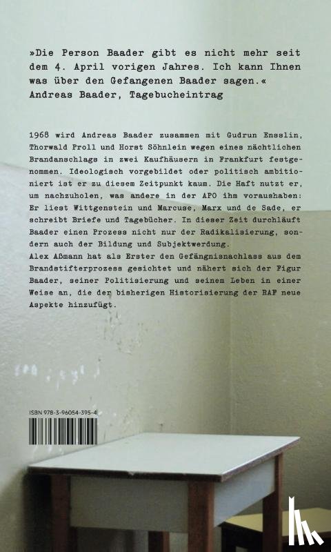 Aßmann, Alex - Im Gefängnis frei