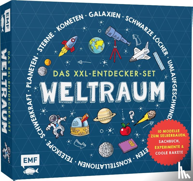 Colson, Rob - Das XXL-Entdecker-Set - Weltraum: Mit 10 Modellen zum Selberbauen, Sachbuch, Experimenten und cooler Rakete