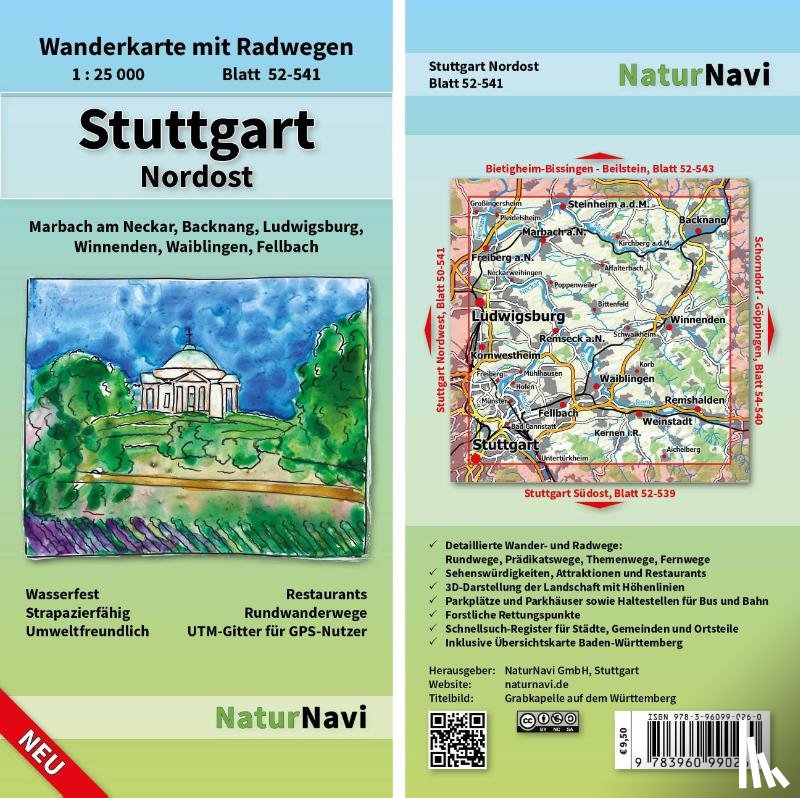  - Stuttgart Nordost 1 : 25 000