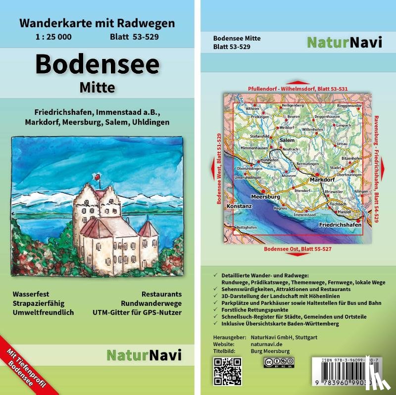  - Bodensee Mitte 1 : 25 000, Blatt 53-529