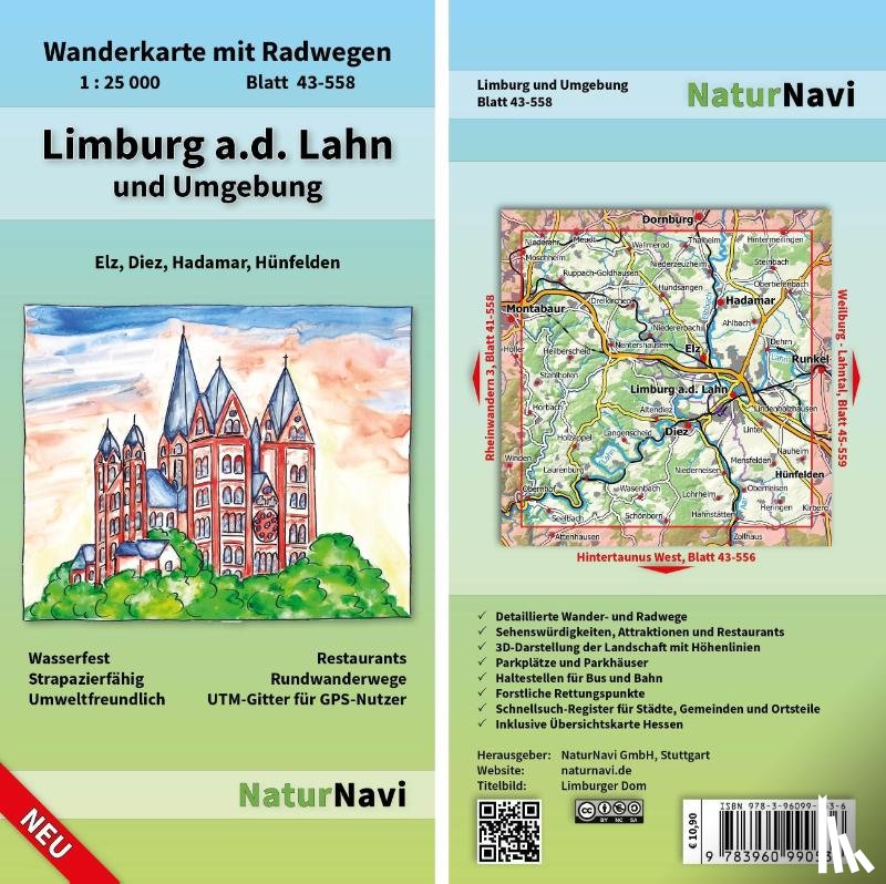  - Limburg a.d. Lahn und Umgebung 1 : 25 000, Blatt 43-558