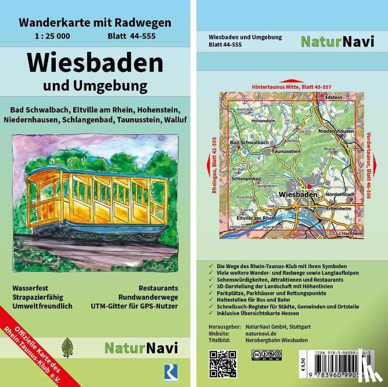  - Wiesbaden und Umgebung 1 : 25 000