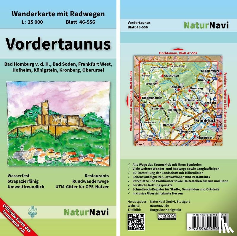  - Vordertaunus 1 : 25 000, Blatt 46-556