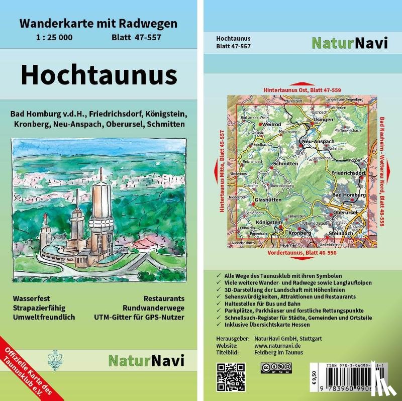  - Hochtaunus 1 : 25 000, Blatt 47-557