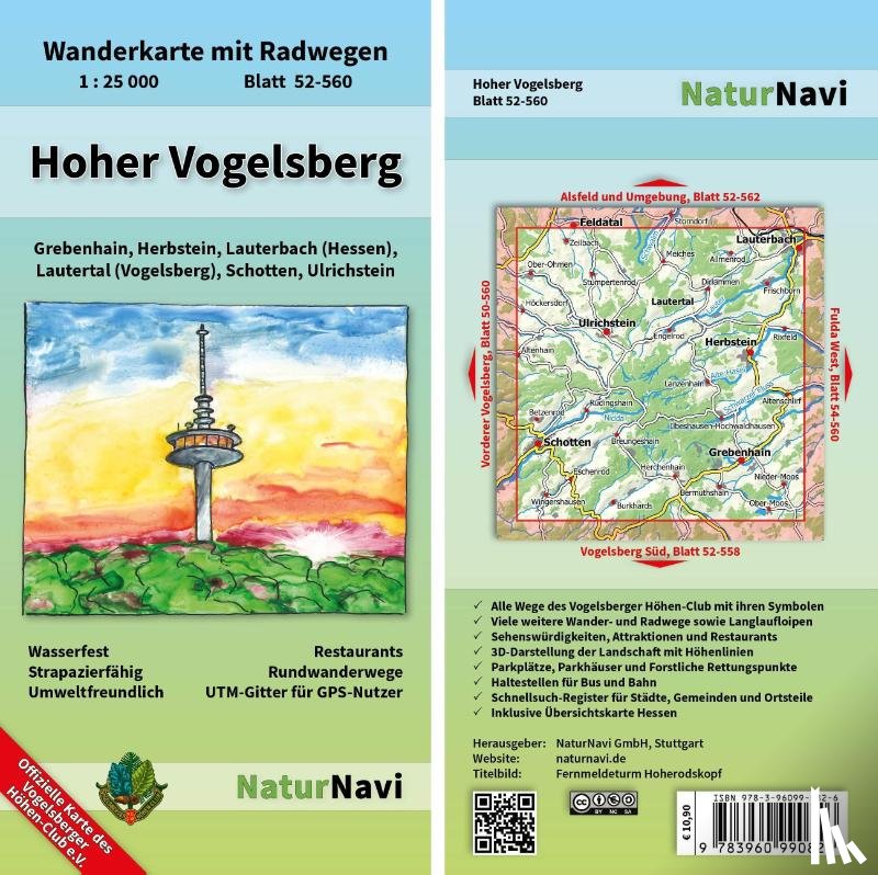  - Hoher Vogelsberg 1 : 25 000