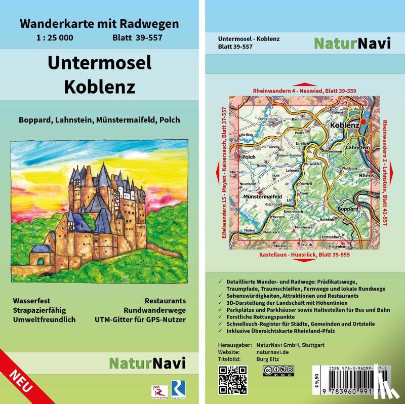  - Untermosel - Koblenz 1: 25 000