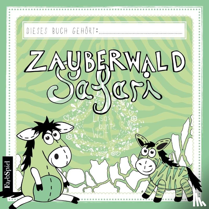Wirth, Lisa - Malbuch Kinder: Die Zauberwald Safari