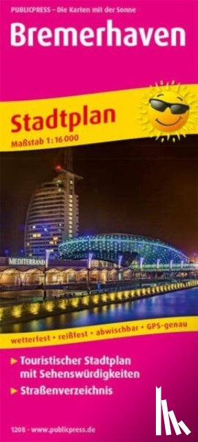  - Bremerhaven, city map 1:16,000