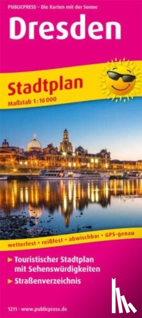  - Dresden, city map 1:16,000