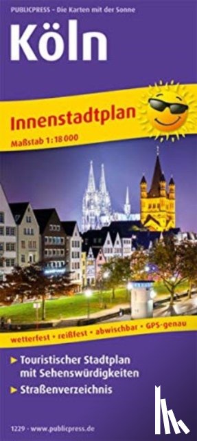  - Köln. Innenstadtplan 1:18 000