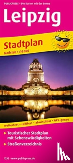  - Leipzig, city map 1:16,000