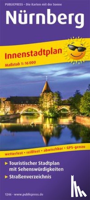  - Nurnberg, Stadtplan 1:16.000
