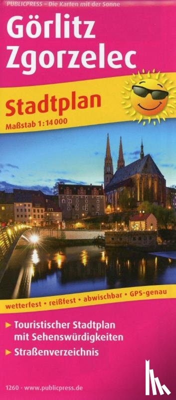  - Goerlitz - Zgorzelec, City plan 1:14,000