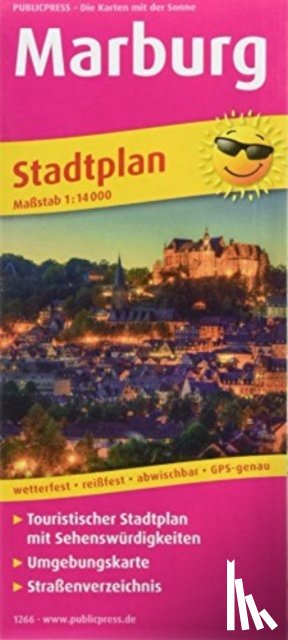  - Marburg, Stadtplan 1:14.000