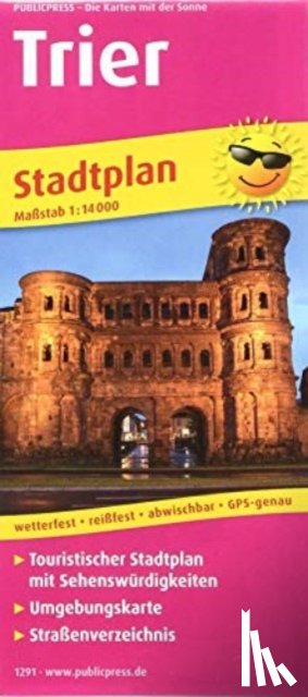  - Trier, city map 1:14,000