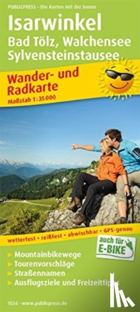  - Isarwinkel, hiking and cycling map 1:35,000