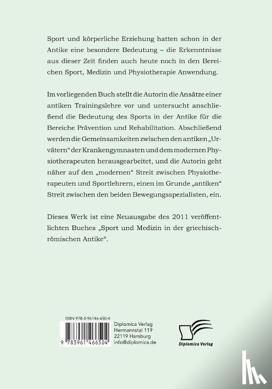 Repschlager, Marion - Wurzeln der modernen Sportmedizin, Physiotherapie und Trainingslehre