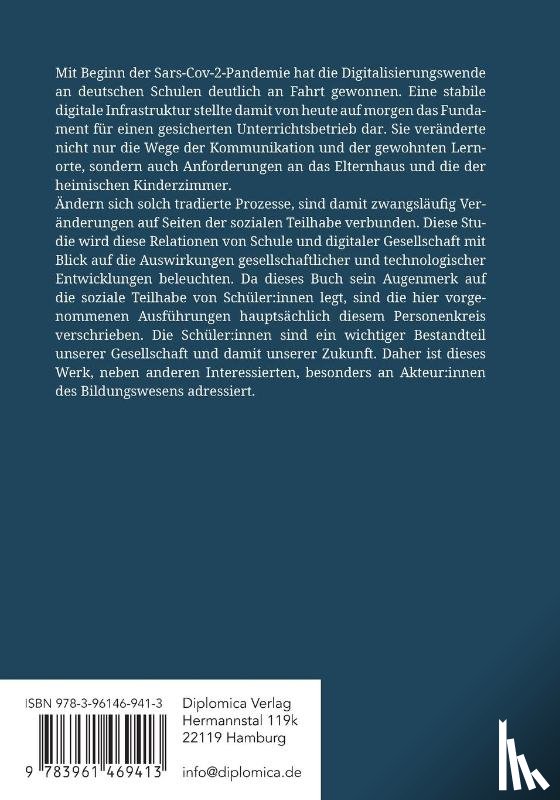 Köhler-Schuh, Selina - Digitalisierung und Bildung. Für wie viel Fortschritt das deutsche Bildungssystem derzeit bereit ist