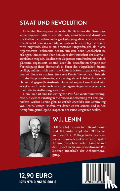 Lenin, Wladimir Iljitsch - Staat und Revolution
