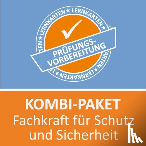 Rung-Kraus, Michaela, Keßler, Zoe - Kombi-Paket Fachkraft für Schutz und Sicherheit Lernkarten