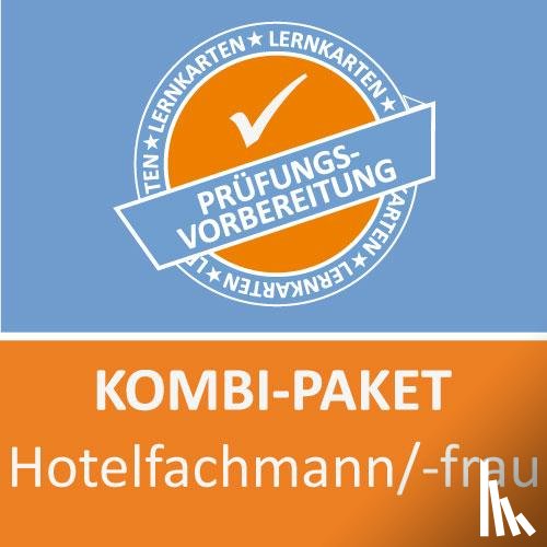 Rung-Kraus, Michaela, Kamholz, Albert - AzubiShop24.de Kombi-Paket Lernkarten Hotelfachmann/-frau